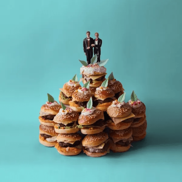 أفكار بديلة لكيك الزفاف