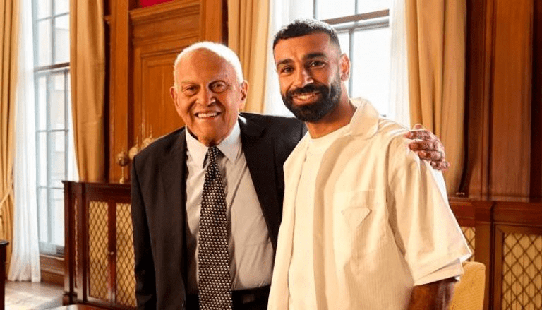 لقاء محمد صلاح ومجدي يعقوب