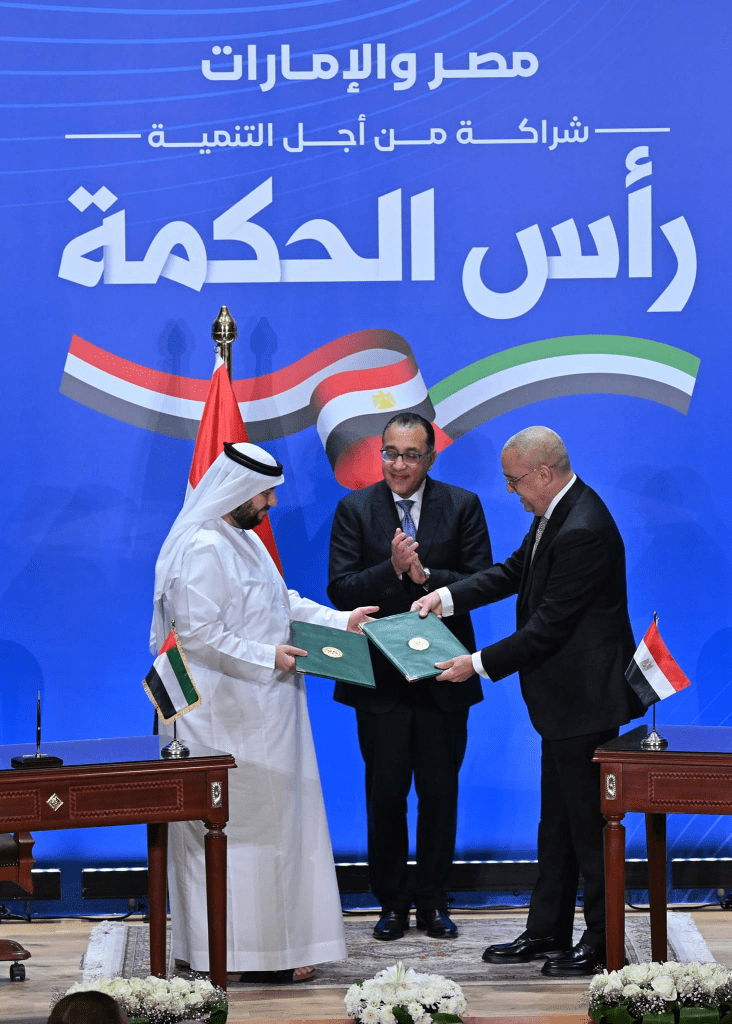 توقيع مشروع رأس الحكمة.. أضخم صفقات استثمارية في مصر