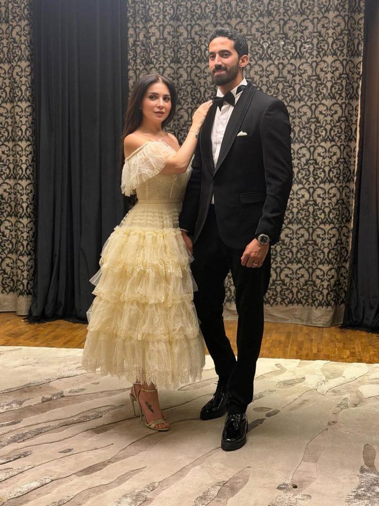 لقطات من زواج مي عز الدين