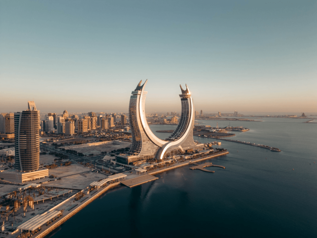 تصاميم وعمارة مباني قطر الأيقونية 