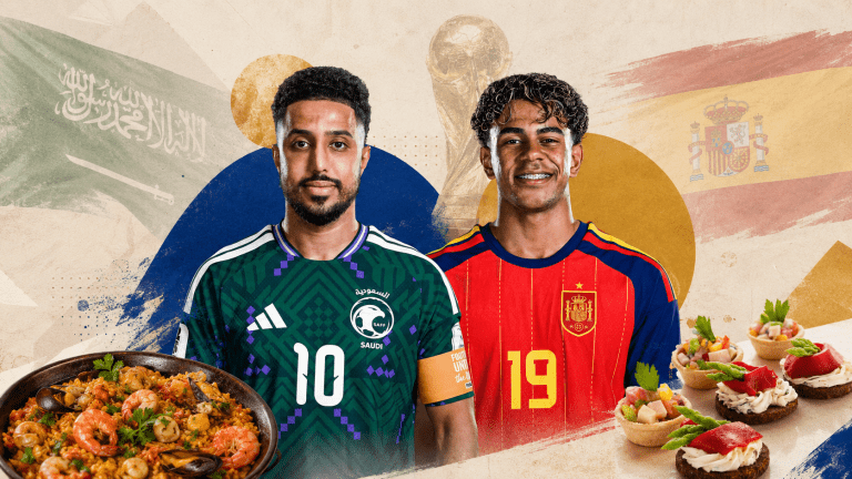 أشهر أكلات السعودية وإسبانيا في كأس العالم 2026