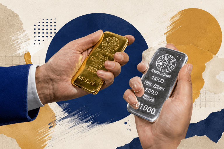 الاستثمار في الذهب والفضة