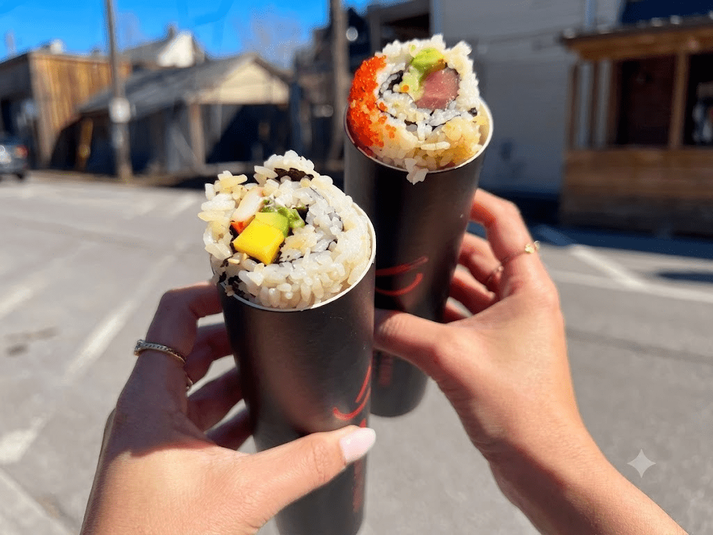 أين تجد تريند السوشي Push pop sushi؟