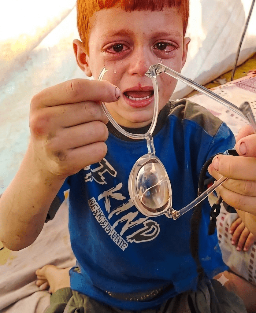 الطفل أيوب جنيد من غزة