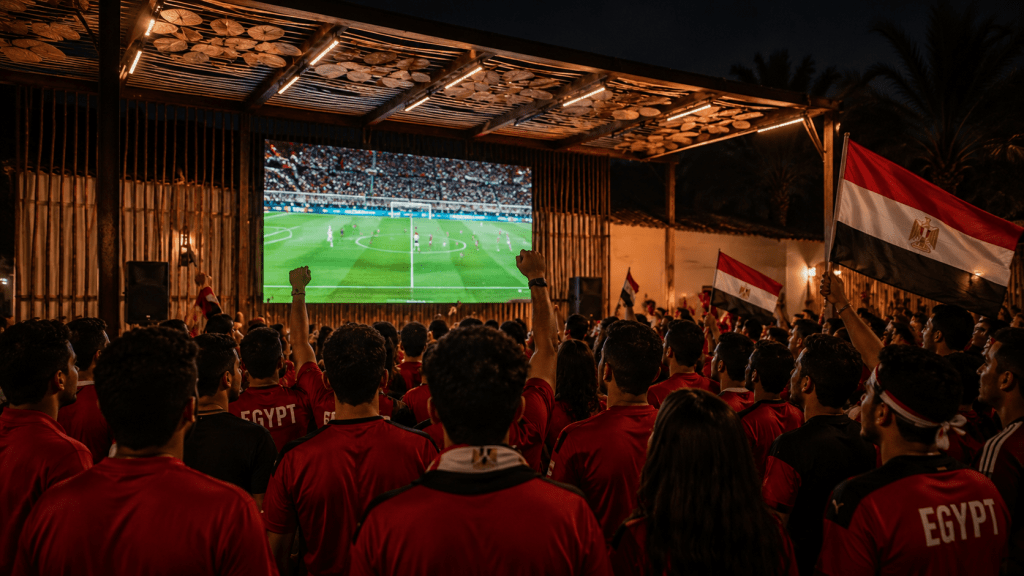 أين تشاهد مباراة مصر والأرجنتين الساحل الشمالي