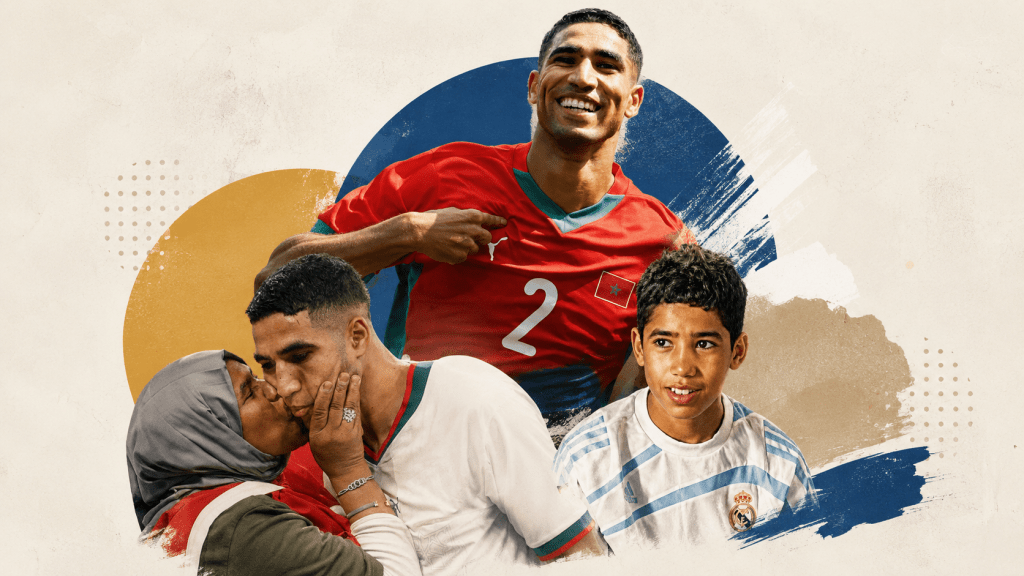 قصة حياة اللاعب أشرف حكيمي كأس العالم