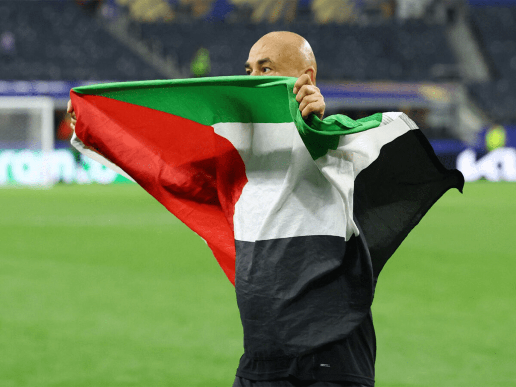 حسام حسن غزة القضية الفلسطينية كأس العالم