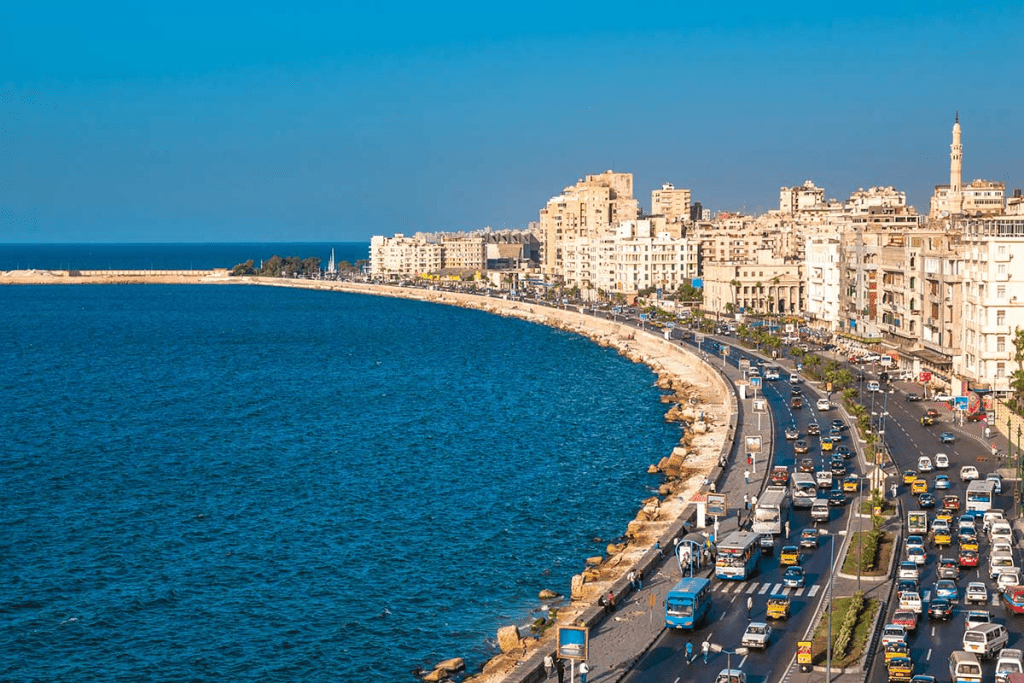 إزالة المنشآت كورنيش الإسكندرية
