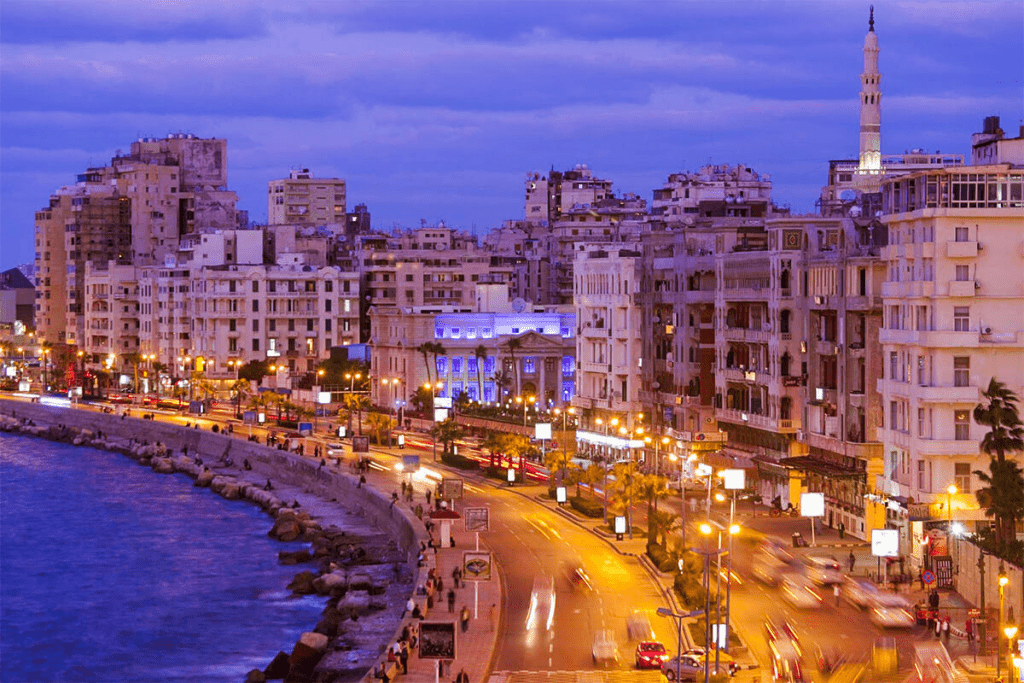 إزالة المنشآت كورنيش الإسكندرية