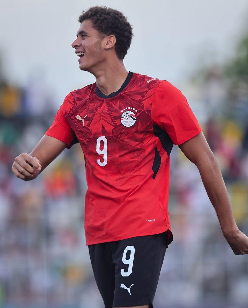 هدف حمزة عبدالكريم الأول مع منتخب مصر أمام جنوب السودان